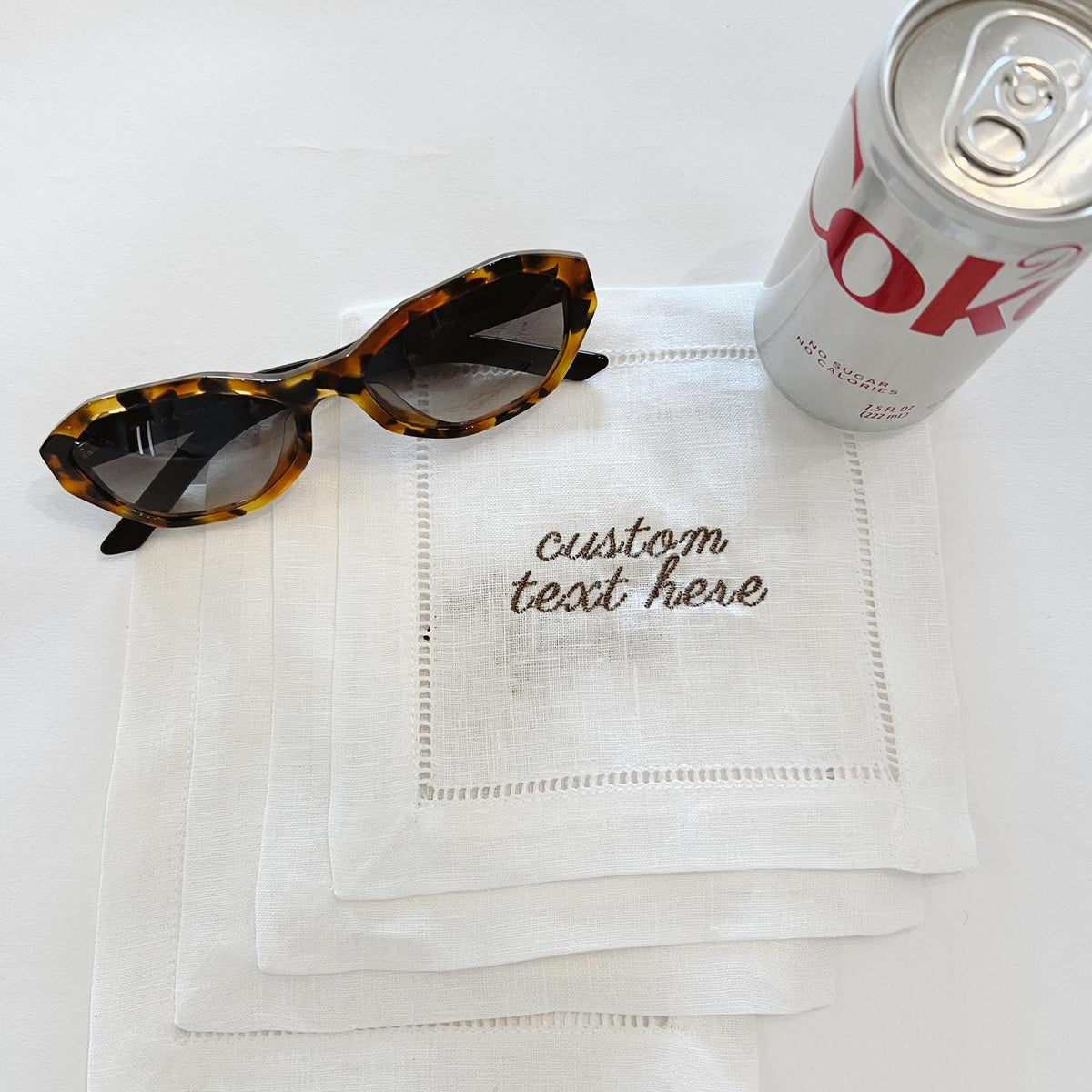 Custom cocktail napkins